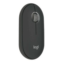 Mouse-Sem-Fio-Logitech-Pebble-2-M350s-USB-Logi-Bolt-ou-Bluetooth-e-Pilha-Inclusa-com-Clique-Silencioso-Grafite---910-007049