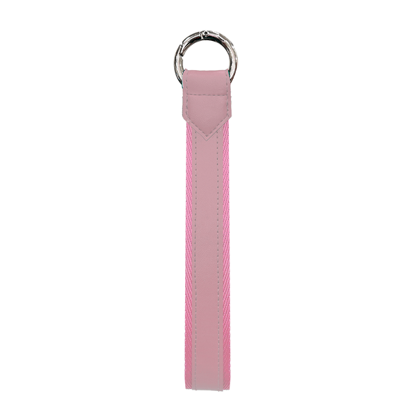 Alça para garrafa com argola em metal resistente - Rosa Claro | Goldentec