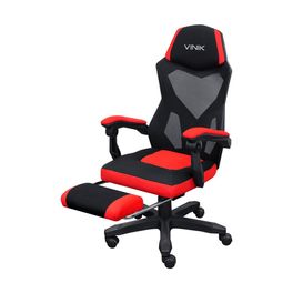 Cadeira-Gamer-Vinik-Rocket-Preto-Vermelho---CGR10PVM