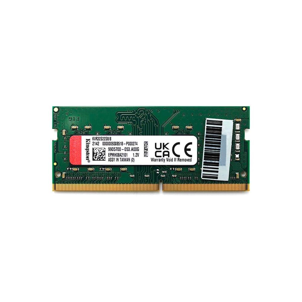 Memória para Notebook Kingston 8GB SODIMM DDR5 5600MHz - Ibyte