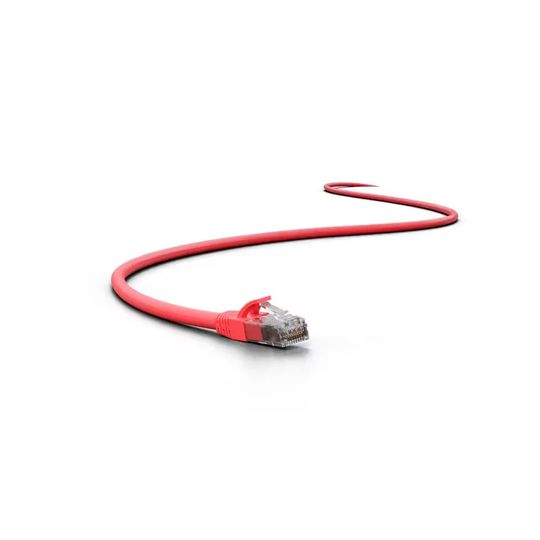 Patch Cord Impact Intelbras, LAN UTP CAT5E 4P, 1,5 Metros, Vermelho - 4830103