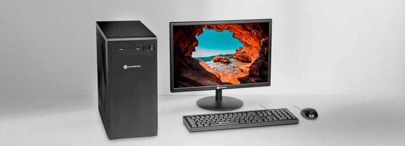 Computador Intel® Core™ i5-2400 2º Geração, RAM 4GB, SSD 240GB, Linux | Goldentec