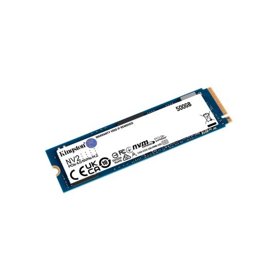 SSD Kingston NV2 500GB M.2 2280 NVMe 4.0 Leitura 3000Mb/s Gravação 1300Mb/s