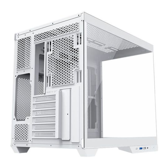 Gabinete Gamer Redragon Wildeload, Mid Tower, Sem Fonte, Lateral de Vidro, Branco - CA-604W-PRO