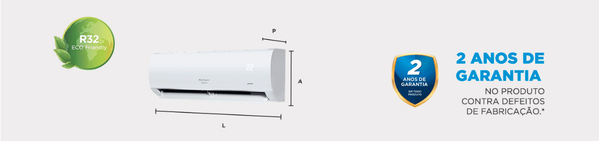 Ar Condicionado Inverter 18.000 Btus Springer Midea AirVolution Connect Frio 220V