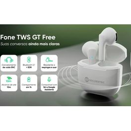 Fone-de-Ouvido-TWS-GT-Free-Branco-|-Goldentec