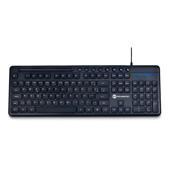 Teclado Goldentec GT Business, ABNT2, USB