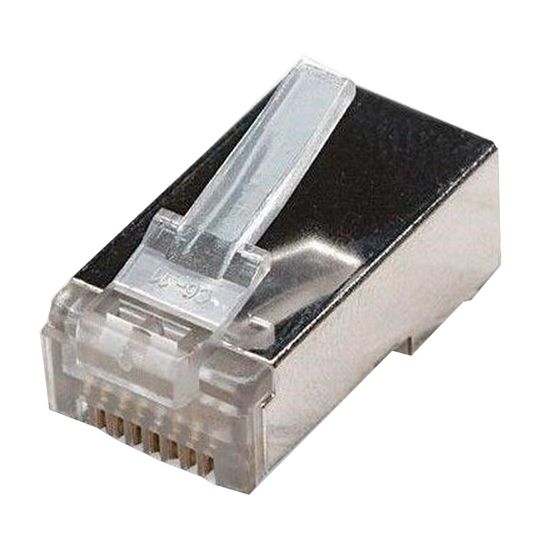 Conector Macho RJ45 CAT5e Shielded ADConnect - 1 unidade