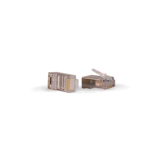 Conector Macho RJ45 CAT6 Shielded ADConnect - 1 unidade