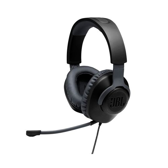 Headset Gamer JBL Quantum 100, Preto - JBLQUANTUM100BLK