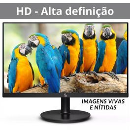 Monitor-3Green-Tela-de-20--LED-75Hz-Widescreen-VESA-HDMI-VGA-Ajuste-de-Inclinacao-Preto---M200WHD