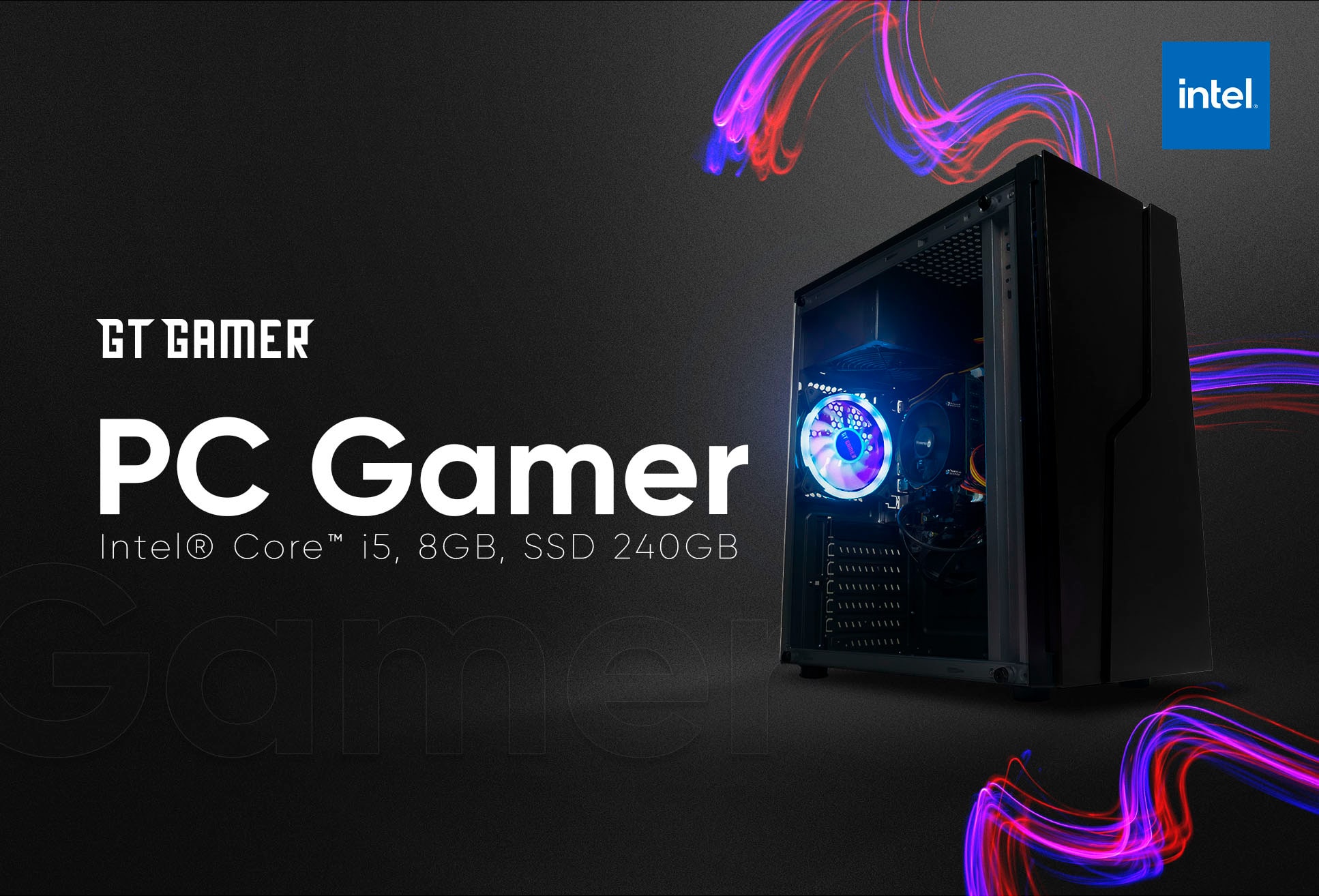 PC Gamer Intel® Core™ I5, 8GB, SSD 240GB | Goldentec