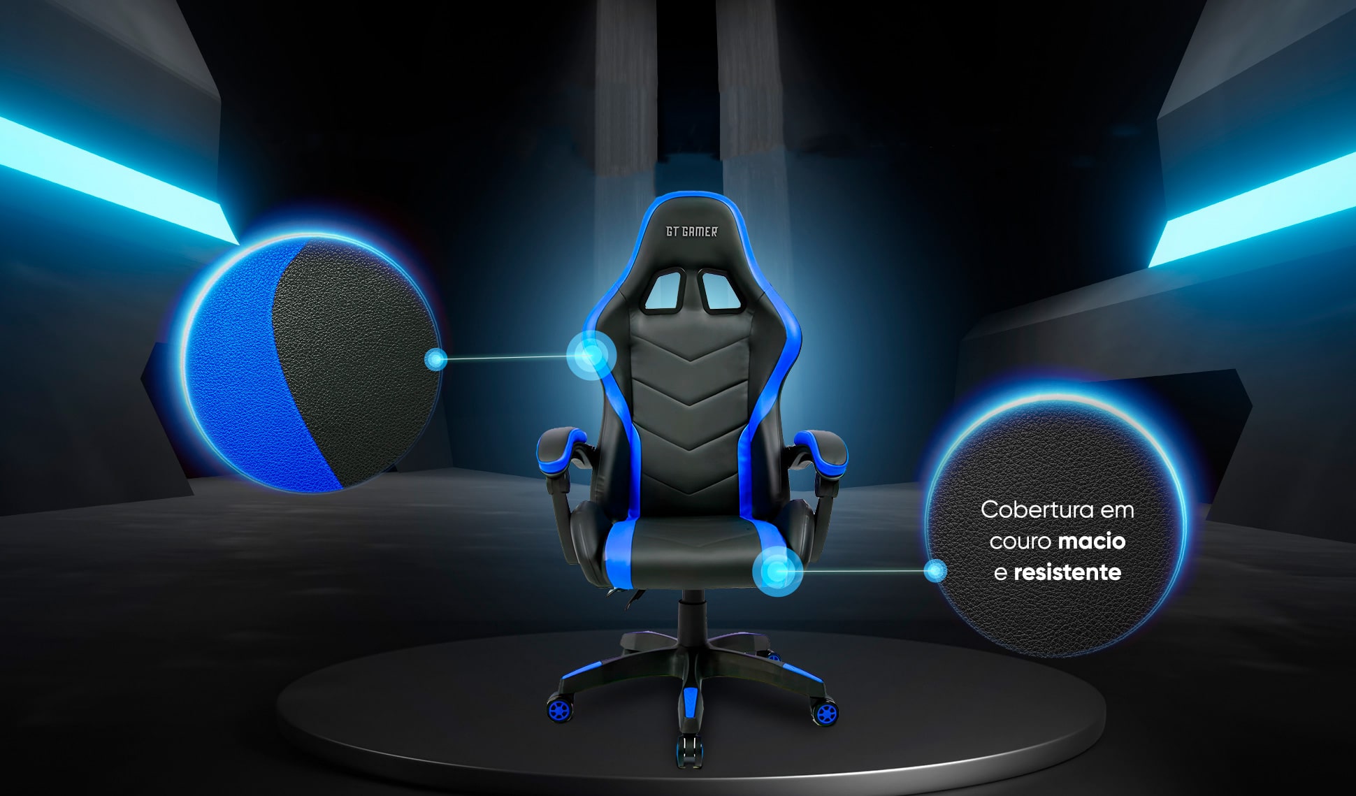 Cadeira Gamer Goldentec GT Neptune