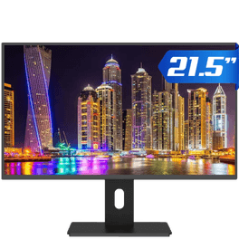 Monitor-3Green-Tela-de-21.7--Full-HD-LED-75Hz-Flat-HD-2ms-Rotacao-Vertical-Ajuste-de-Altura-HDMI-VGA--Preto---2153G-LED