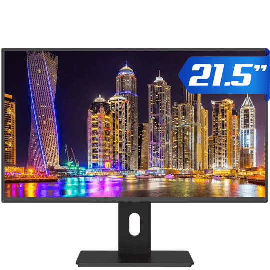 Monitor-3Green-Tela-de-21.7--Full-HD-LED-75Hz-Flat-HD-2ms-Rotacao-Vertical-Ajuste-de-Altura-HDMI-VGA--Preto---2153G-LED