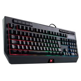 Teclado-Gamer-Vinik-Protector-LED-Multimidia-USB-Preto