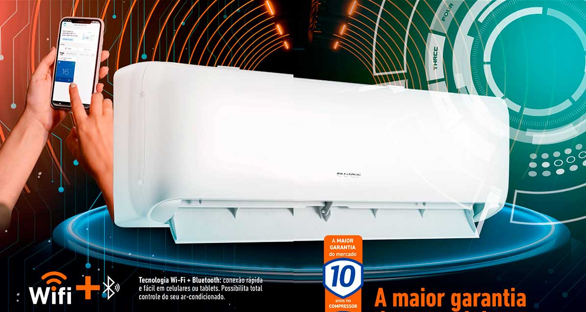 Ar Condicionado Inverter 12000 Btus Gree G-Top Auto Inverter Frio 220V