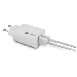 Carregador-de-Parede-Goldentec-Fast-Charge-USB-C-20W---USB-3.0-20W-Bivolt-Branco