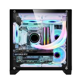 Gabinete-Gamer-Sem-Fonte-Liketec-Mini-Tower-Vidro-Temperado-M-ATX-3x-Fan-240m-USB-3.0-Preto---Cube-Dasha-RGB