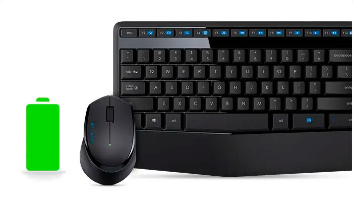 Teclado e Mouse Logitech MK345 Sem Fio 1000DPI Preto ABNT2 - 920-007821