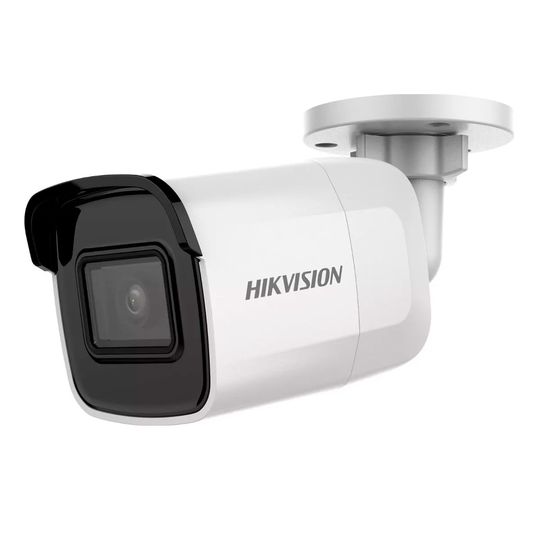Câmera de Segurança Hikvision Bullet, 1080p, Lente 2.8mm, Proteção IP67, Branco - DS-2CD2021G1-I