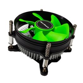 Cooler-para-Processador-Intel-Mymax-80mm-Preto-Verde---MYC-TX900-OR