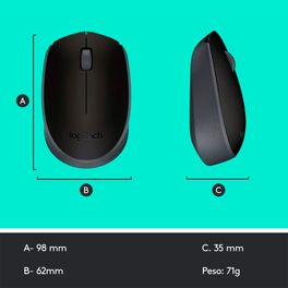 Mouse-sem-fio-Logitech-M170-com-Design-Ambidestro-Compacto-Conexao-USB-e-Pilha-Inclusa-Preto-e-Cinza---910-004940