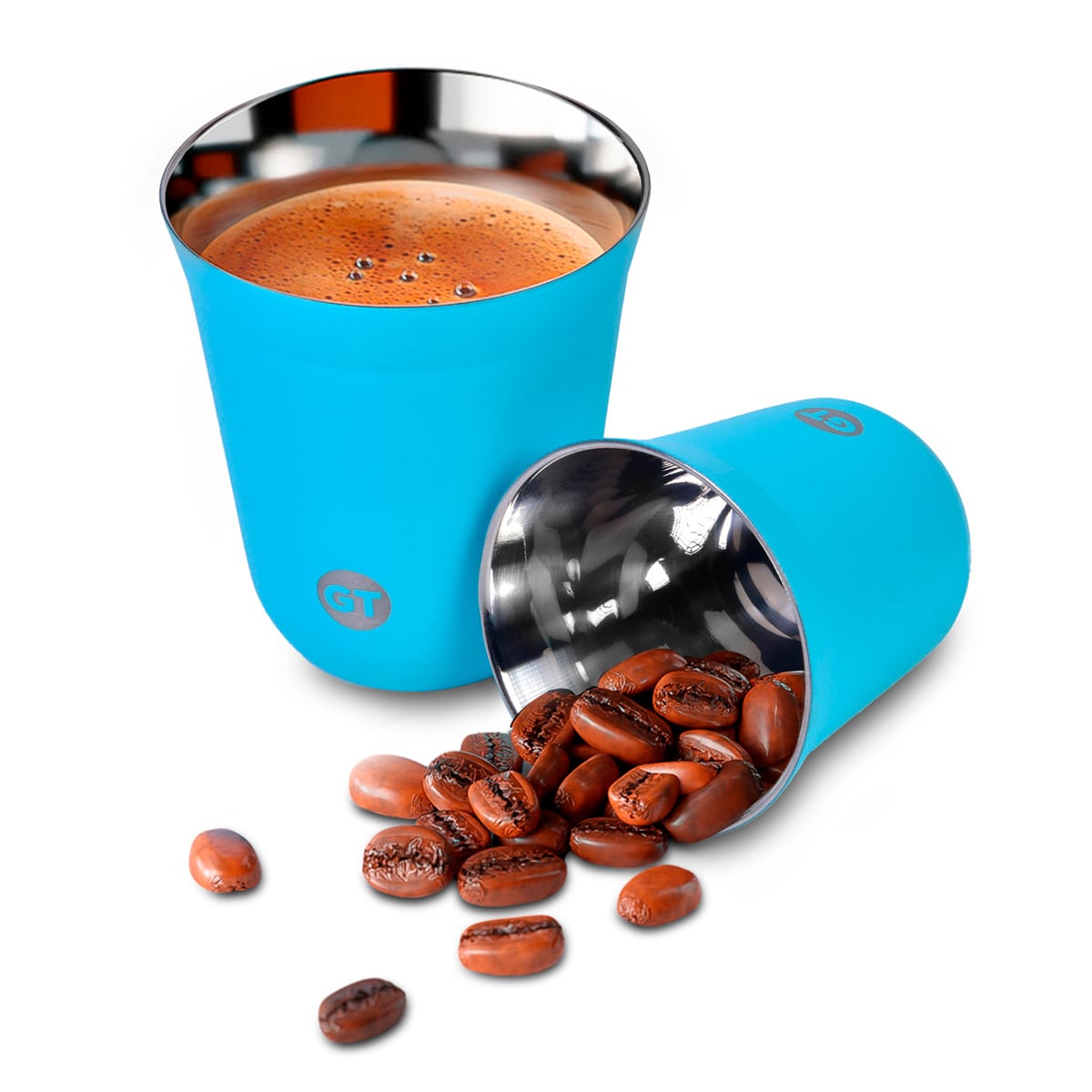 Copo Térmico Goldentec GT Espresso 80ml VerdeCopo Térmico Goldentec GT Espresso 80ml Verde