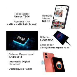 Smartphone-Motorola-Moto-g04s-128GB-4GB-de-RAM-Tela-de-66--Camera-50MP-Frontal-5MP-Bateria-de-5000mAh-Coral-