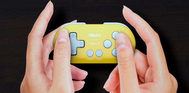 Controle Sem Fio Tectoy Zero 2 - Amarelo