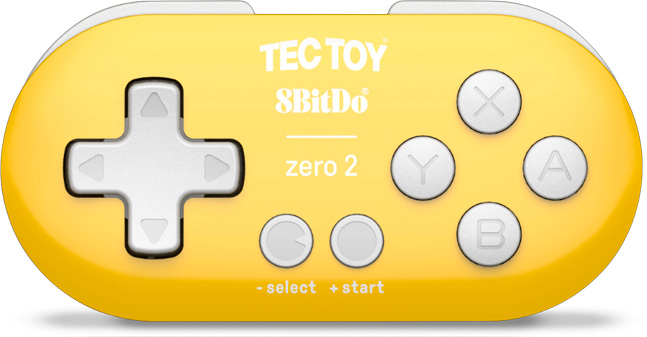 Controle Sem Fio Tectoy Zero 2 - Amarelo