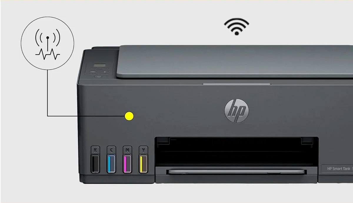 Impressora Multifuncional HP Smart Tank 584, Wi-Fi, USB (REF 53)