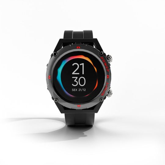 Smartwatch-Goldentec-GT-Track-Tela-Full-Touch-128--IP67-Bluetooth-5.0-Preto