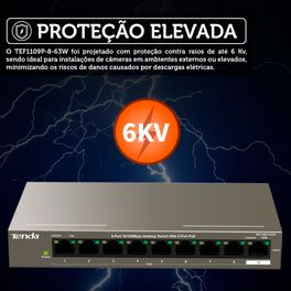 Switch-9-Portas-10-100Mbps-Tenda-TEF1109P-8-63W-com-8-portas-PoE