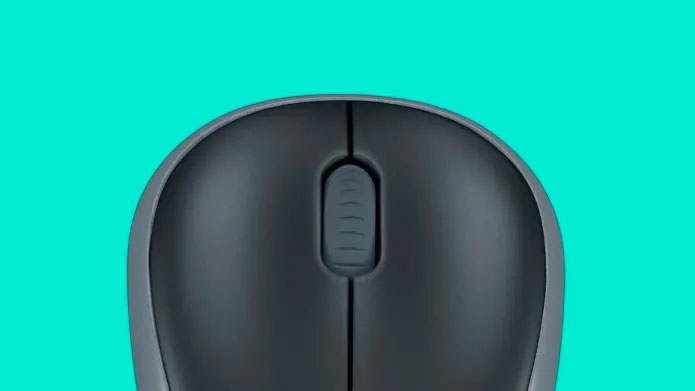 Mouse sem Fio Logitech M185 Cinza