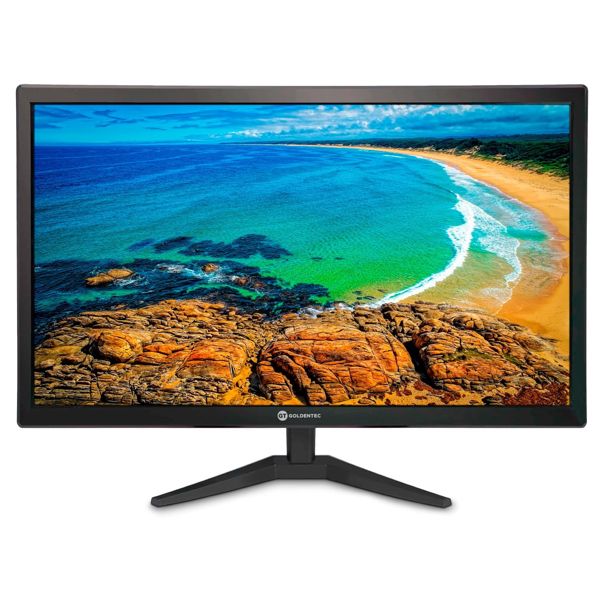 Monitor 21,5 Goldentec Full HD Flat 60Hz