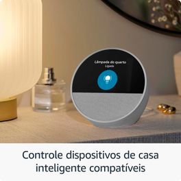 Echo-Spot--2024--com-Alexa---Despertador-inteligente-com-som-vibrante-e-Alexa---Cor-preta