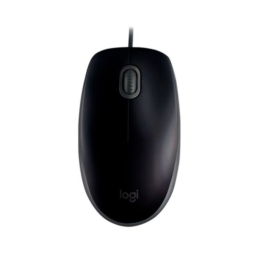 Mouse Com Fio Logitech M110 Silent, USB, Preto
