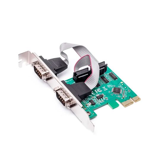 Placa Pci Express Knup Serial 2 Portas DB9  KP-T89 - Placa Pci Express Knup Serial 2 Portas DB9 KP-T89