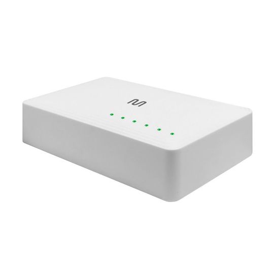 Switch Multilaser 5 portas 10/100/1000Mbps Gigabit - RE605