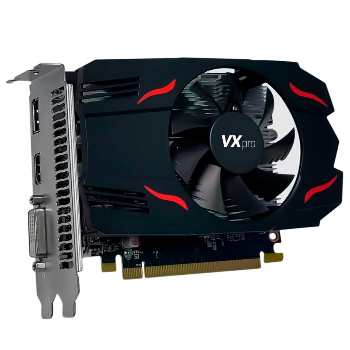 Placa de Vídeo Gamer VXpro Radeon RX 550, 4GB, GDDR5 - VXRX550-4GD5