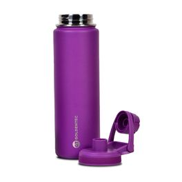 Garrafa-Termica-Inox-Goldentec-Thermos-750ml-Roxo-para-bebidas-quentes-ou-frias-com-tampa-bico-e-base-emborrachada