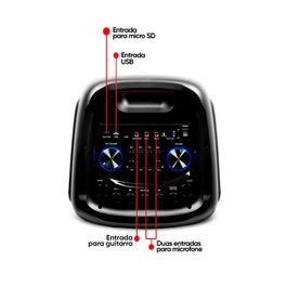 Caixa-de-Som-Amplificada-GT-Evoke-1000-Bluetooth-TWS-|-Goldentec