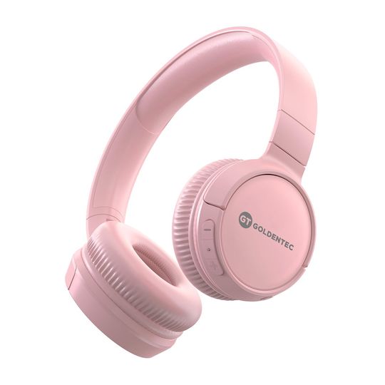 Headphone-Bluetooth-Goldentec-GT-Go-Rosa