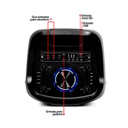 Caixa-de-Som-Amplificada-Goldentec-Evoke-2000-Bluetooth-TWS