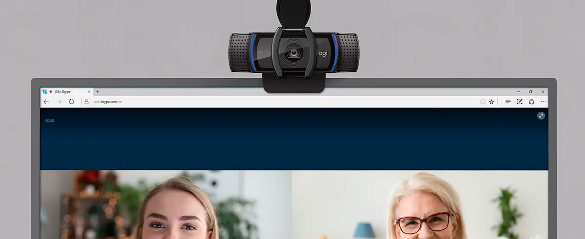 Webcam Logitech C920s Pro Full HD 1080p