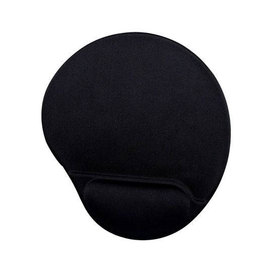 Mouse Pad Kross Elegance com Apoio em Gel para o Pulso Preto