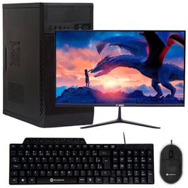PC-Completo-Intel®-Core™-i3-4GB-SSD-120GB---Monitor-Gamer-24-LED-Full-HD---Teclado-com-Fio---Mouse-Optico-com-Fio-USB--Goldentec