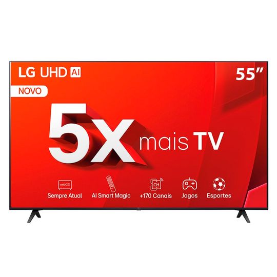 Smart-TV-55--LG-Ultra-HD-4K-55UT8050-2024-Alexa-ThinqAI-Wi-Fi-Bluetooth