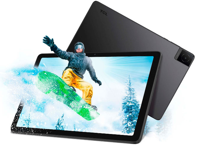 Tablet TCL TAB 10L, 64GB, Wi-Fi, Tela 10.1 Android 13, Bateria 6000 mAh Preto - 8492A